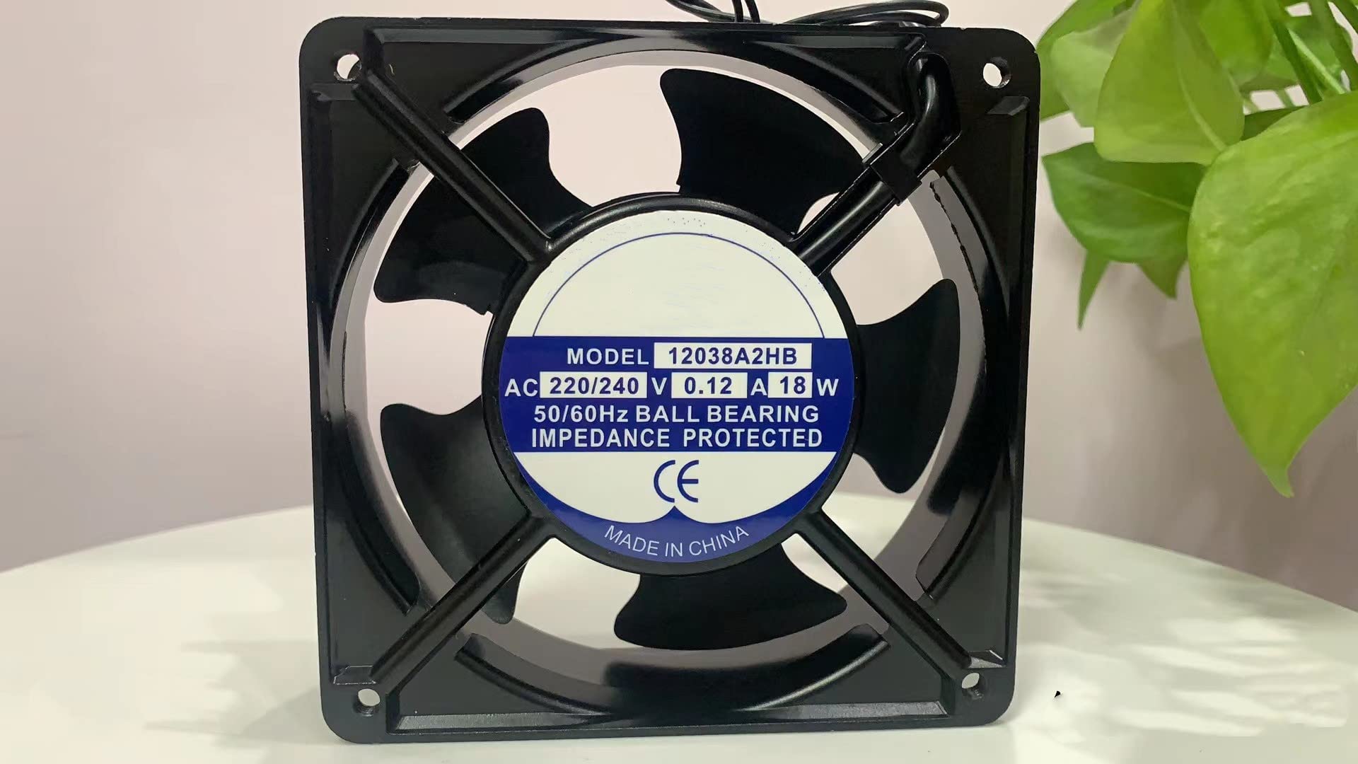 CZVJUKBYP 220V 0.12A 18W 12038 Cooling Fan 120X120X38mm