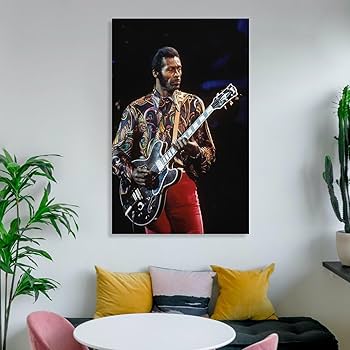Amazon.co.jp: Chuck Berry チャック・ベリー Guitarist Poster