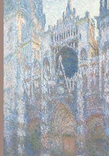 Lined Notebook The Portal of Rouen Cathedral in Morning Light by Claude Monet: 7 x 10 Fine Art Blank Lined Notebook Journal with a beautiful painting ... Monet 1840 - 1926. Perfect Gift for ALL AGES
