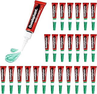 5g*25 Pcs Aquarium Glue- Fast Drying Coral Reef Aquascaping Adhesive for Plants, Moss, Coral, Stone & Wood | Non-Toxic Fish Tank Bonding(Green Glue)