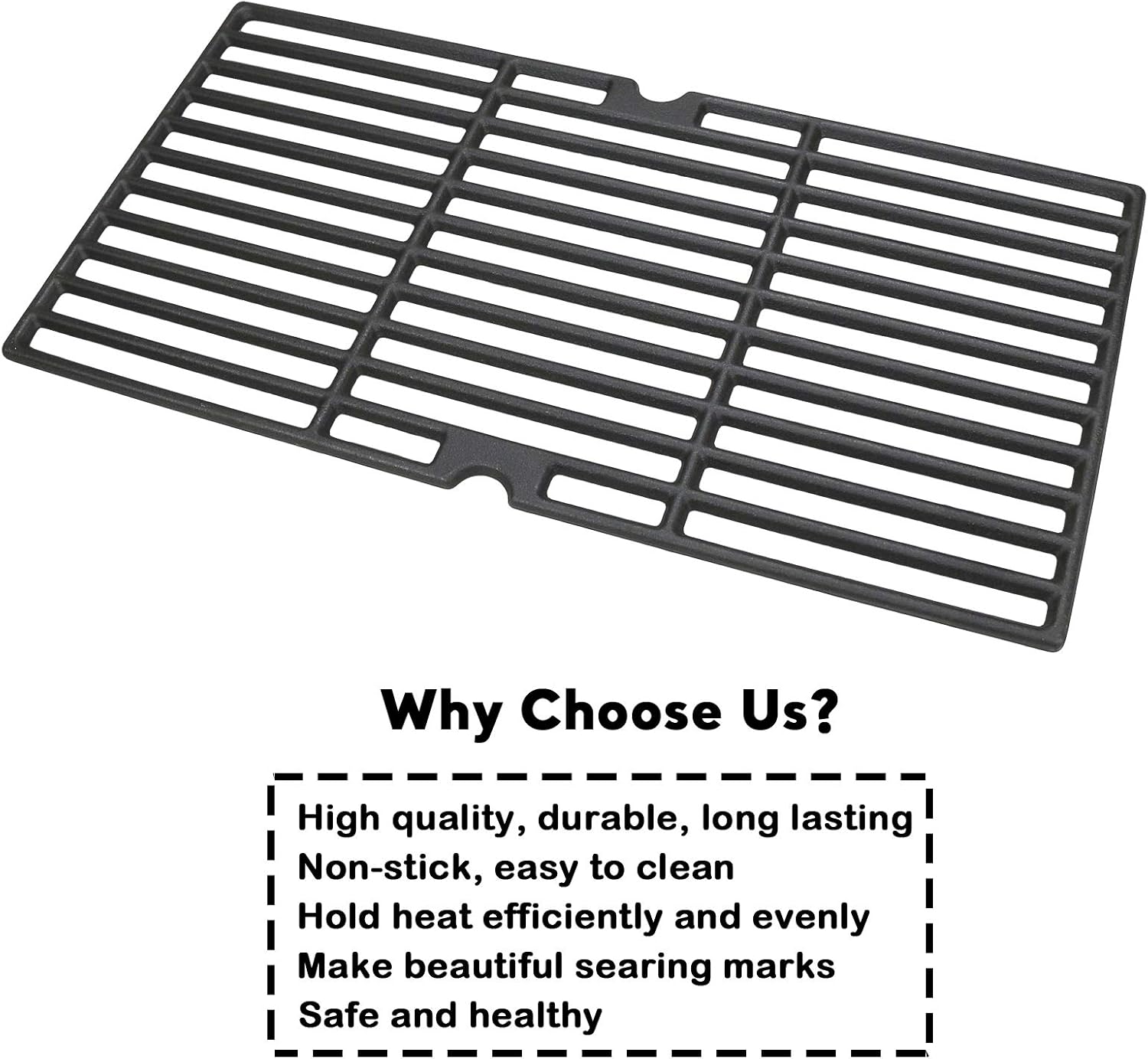 Uniflasy Replacements Part Kits for Charbroil Performance 5 Burner 463347519, 4 Burner 475 463377017, 463347017, 463376018P2, 463376117, 463377117, 463673617 Liquid Propane Gas Grill, 5 Pack