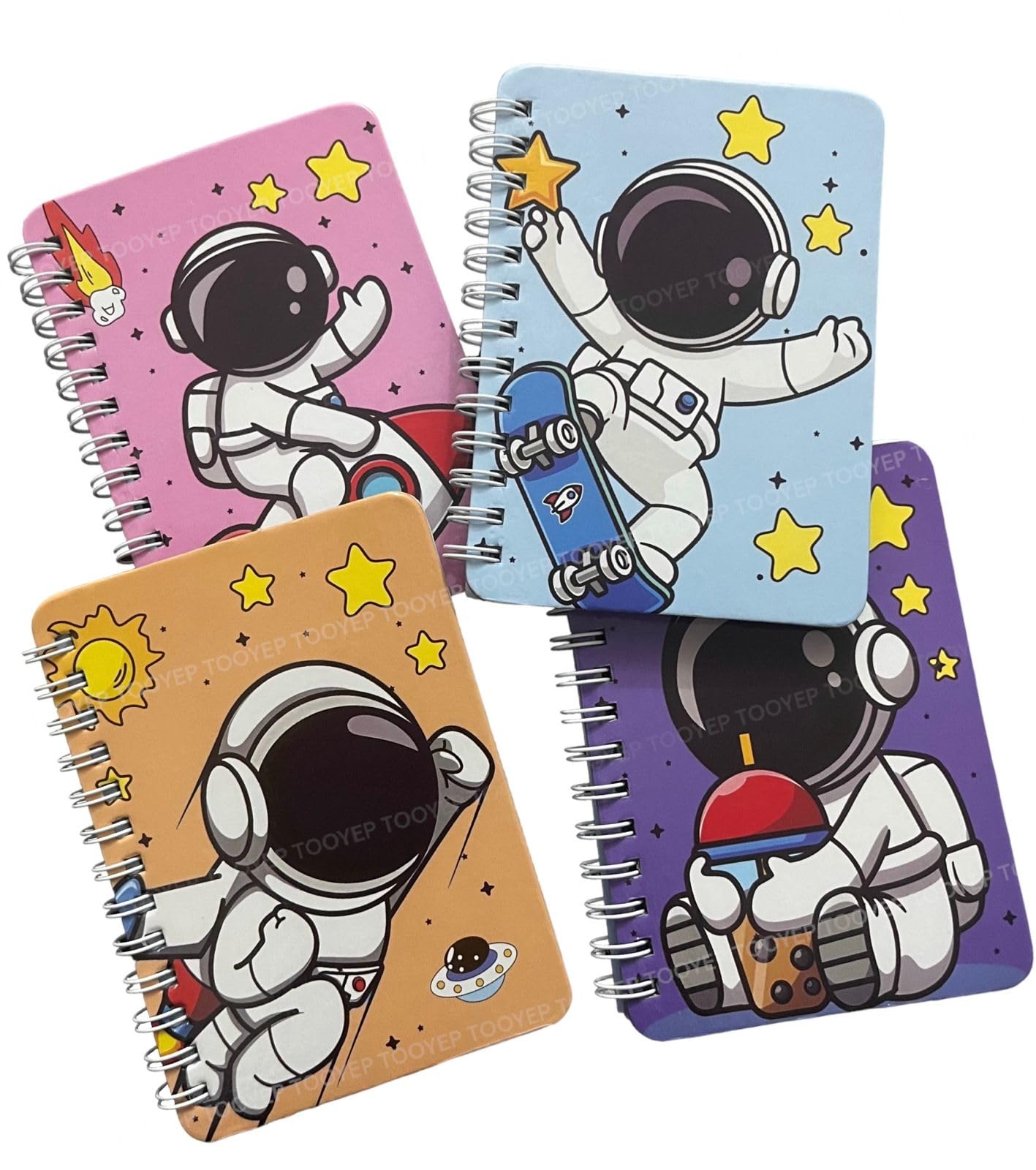 See full amazon price history chart for TOOYEP 4 pieces Space Astronaut theme mini pocket spiral diary for Party return gifts/Stylish small size notebook,cute school Stationary journals memo pads for kids boys & girls TOOYEP 4 pieces Space Astronaut theme mini pocket spiral diary for Party return gifts/Stylish small size notebook,cute school Stationary journals memo pads for kids boys & girls (B0D2RWY8KF) Amazon Price History, Amazon Price Tracker