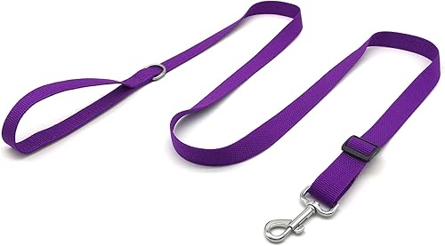 TAIAN Correa ajustable de nailon para perro, correas de perro de 6 pies de largo para perros medianos y grandes