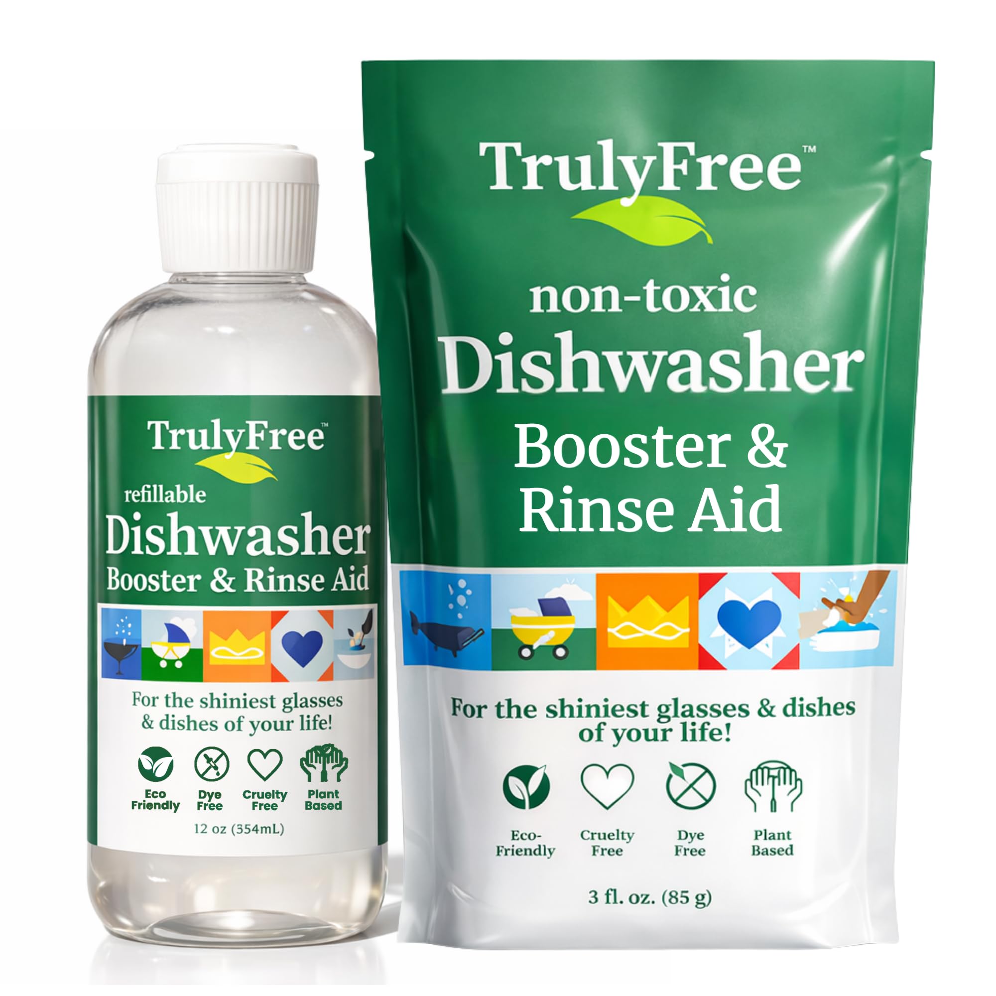 Truly Free Natural Rinse Aid Kit