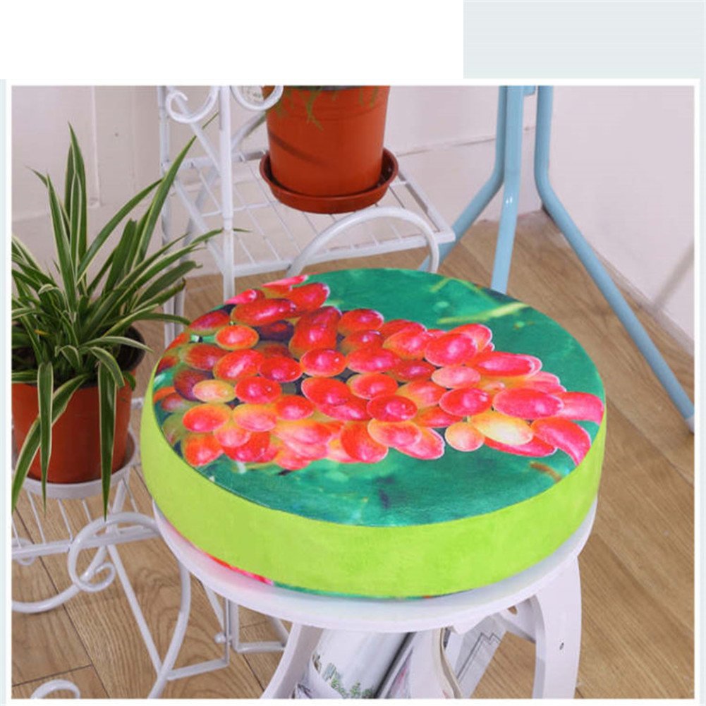 Coussins de bureau minimalistes ronds 38x38cm de chaise
