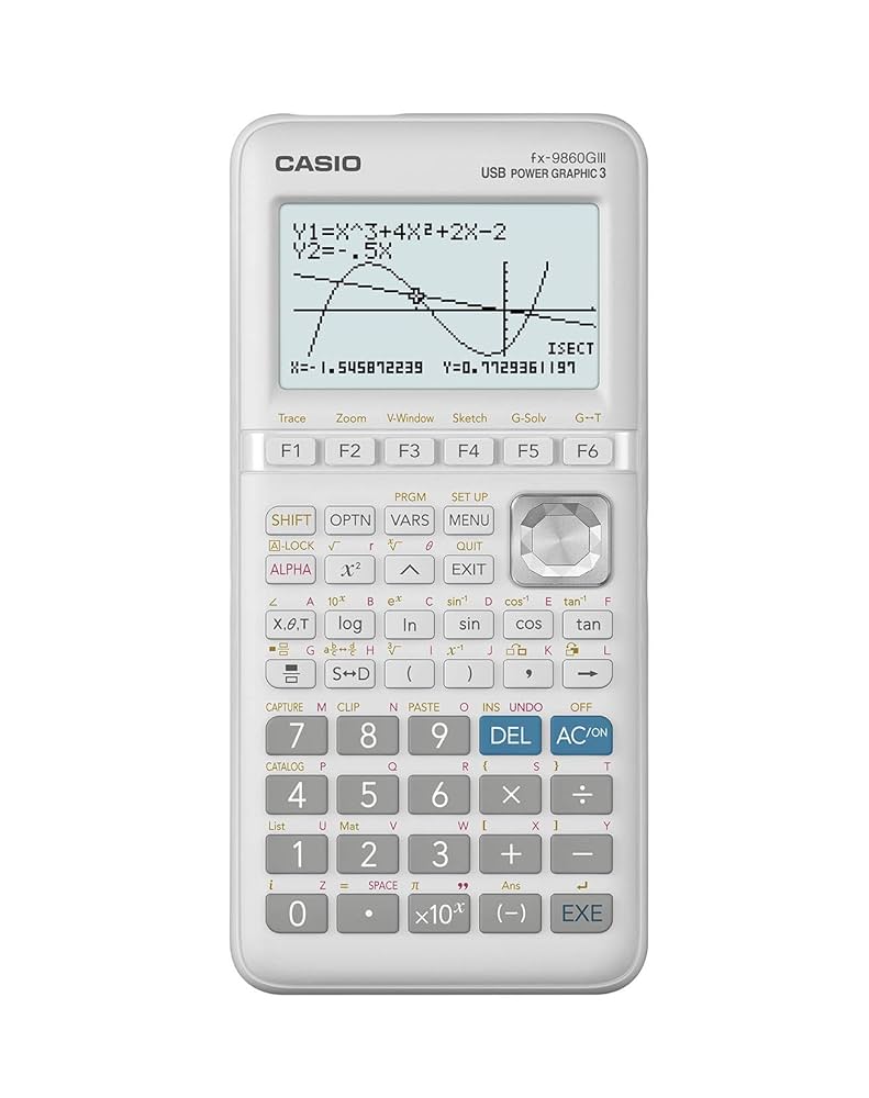 Amazon.com: CASIO FX-9860GIII Advanced Graphic Calculator
