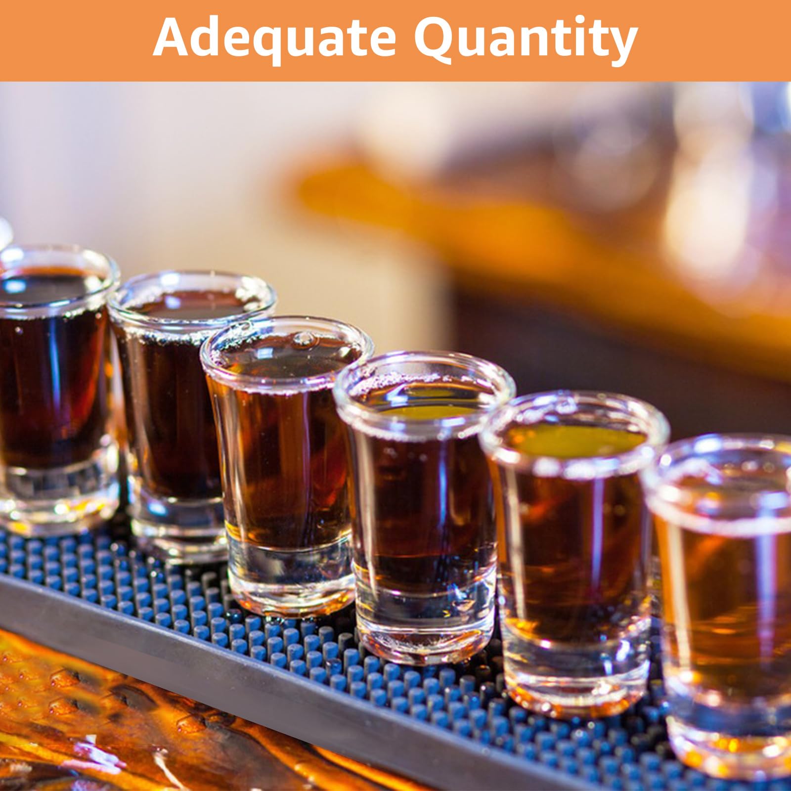 WOPPLXY 36 Pièces Verre a Shot, 47ml/4.7cl Shooter Verre Base Lourde, Verres à Shot Transparents pour Vodka, Whisky, Liqueurs