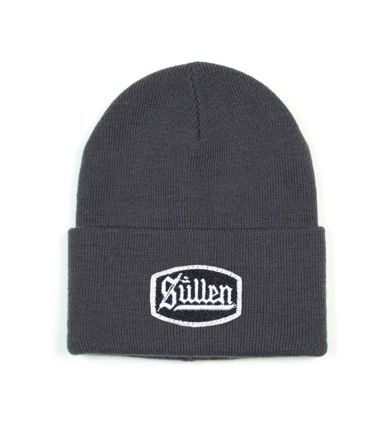 SullenLincoln Crest Soft Body Embroidered Patch Unisex Beanie