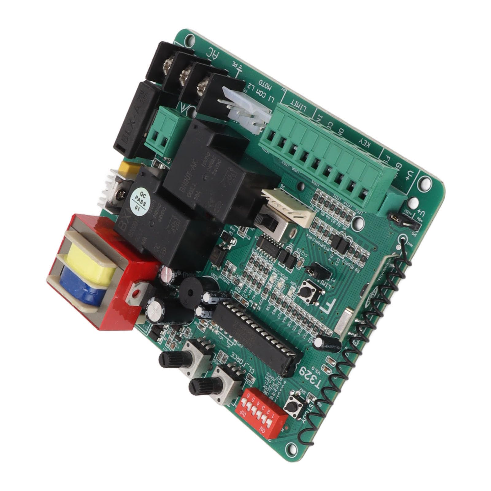Placa de circuito, placa de control de motor de puerta corredera, indicación LED, placa de circuito de motor de puerta eléctrica con control remoto