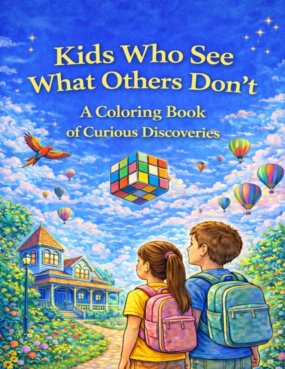 Kids Who See What Others Don't: A Coloring Book of Curious Discoveries