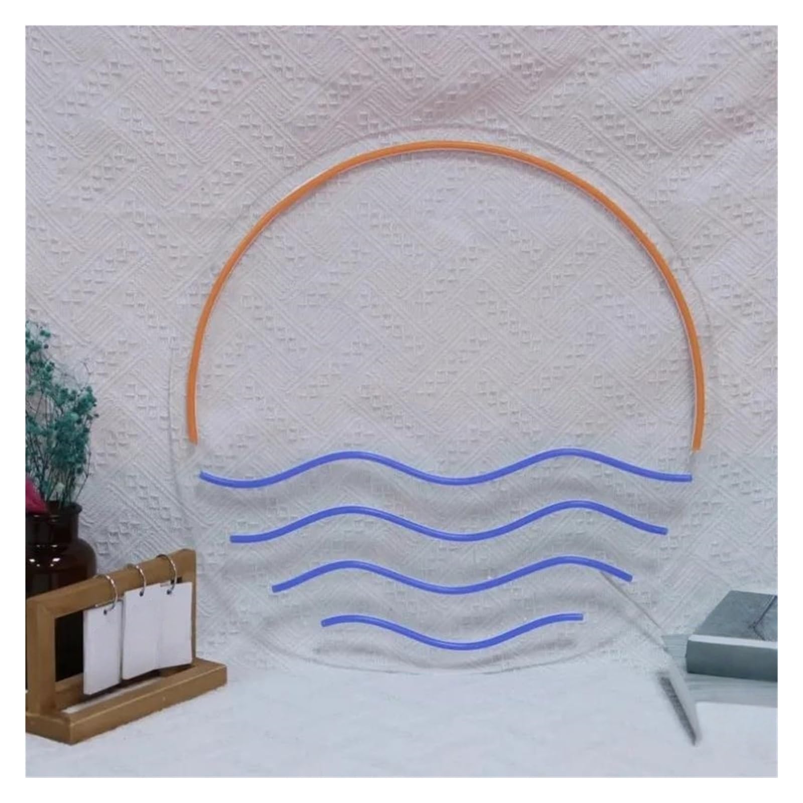 néon signe Lumières De Décoration Murale Faites À La Main Pour Le Salon, La Cuisine USB Alimentée Pour L'humeur Romantique 30x30cm(UNE)