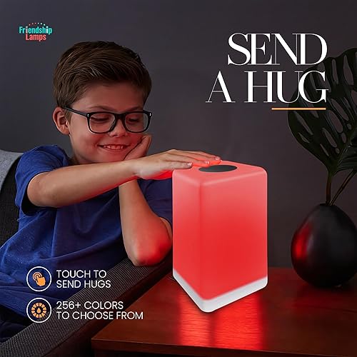 Miniatura 4 de FriendLi Friendship Lamp - Subscription Required Wi-Fi Touch Lamp LED Light for Long-Distance, Connection, Relationship, Friendship, Gift, App