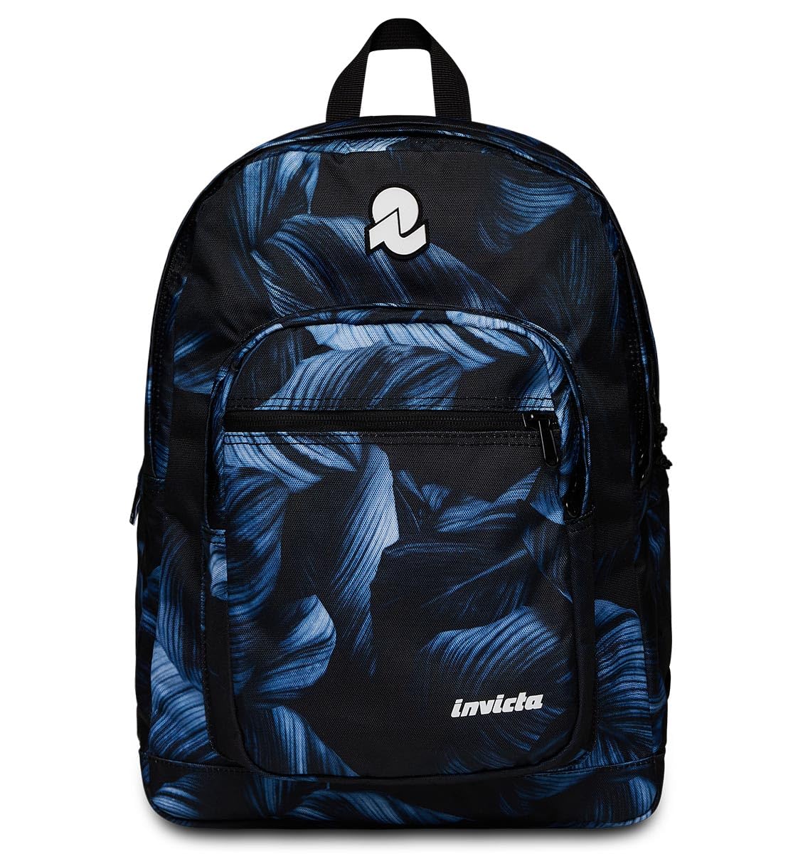 Invicta Jelek Fantasy Zaino Scuola Superiore Ragazzo, Capiente, Doppio Scomparto, Tasca PC e Borraccia, Blu Nero