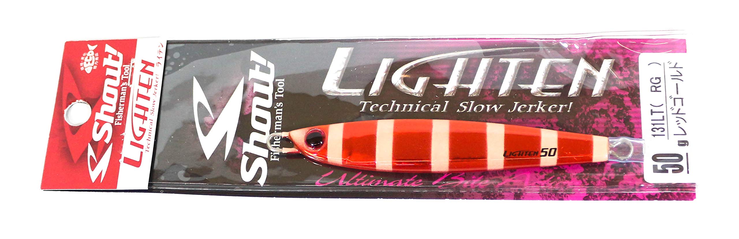 Saltwater Slow Pitch Fishing Jig - Shout! Lighten-Technical Slow Jerker Jig