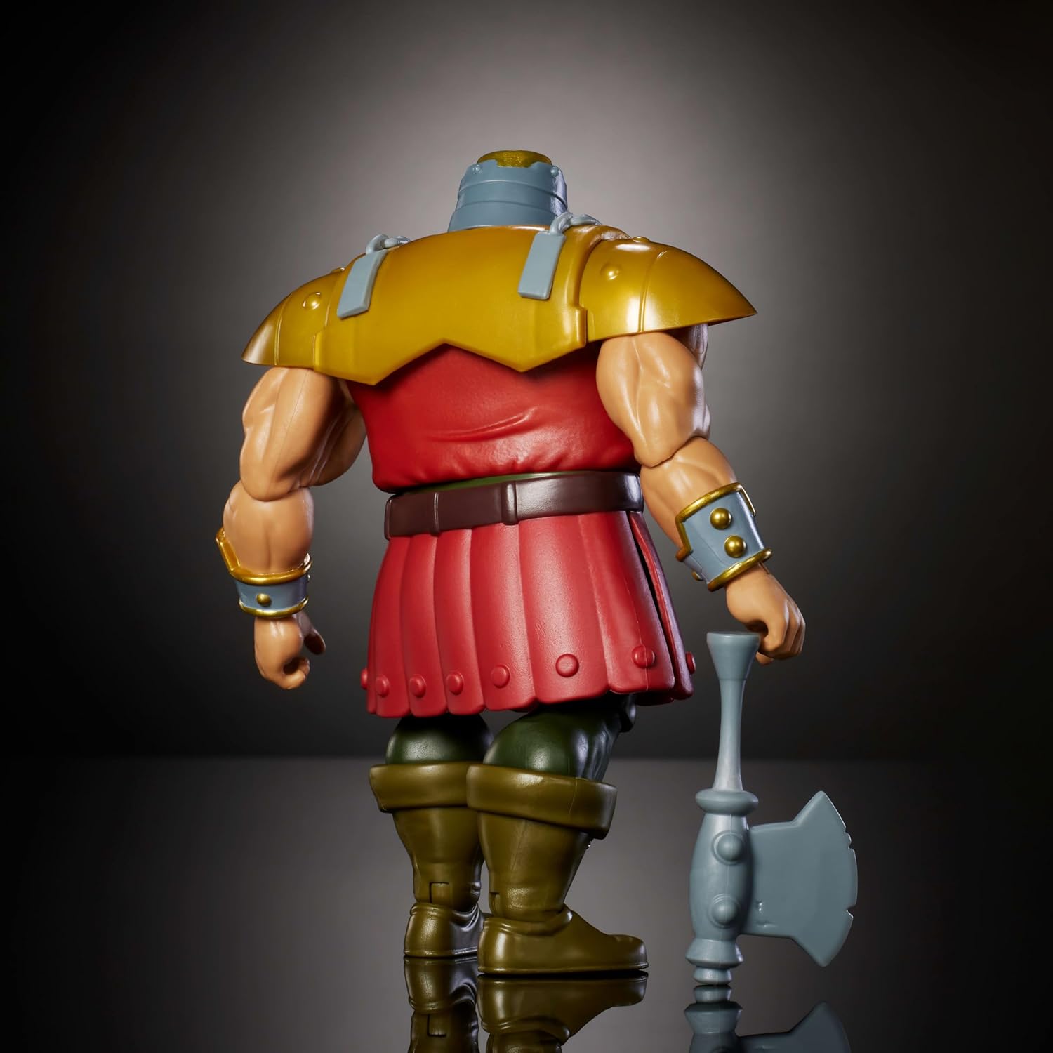 Masters of The Universe Origins Action Figure Deluxe Ram Man 200X Cartoon Collection, 5.5-inch 1980s TV Human Battering Hero, Detailed Design