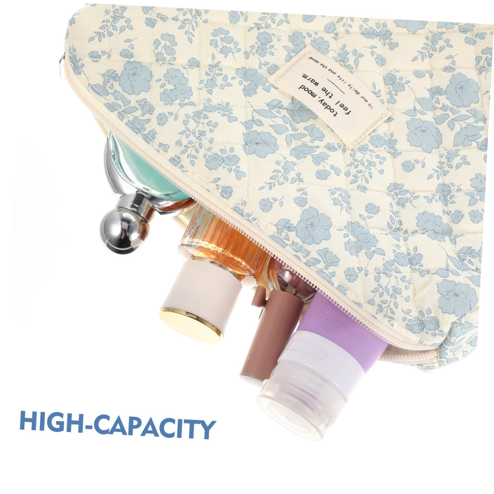 1 Juego Bolsa de cosméticos de Almacenamiento Bolso de Cosméticos Bolsas de Viaje Bolsas de Maquillaje al Aire Libre Exterior Organizador Caja de Maquillaje orquídea Perder