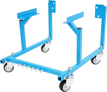 HECASA Engine Cradle Stand with Wheels Compatible with Ford Small Block