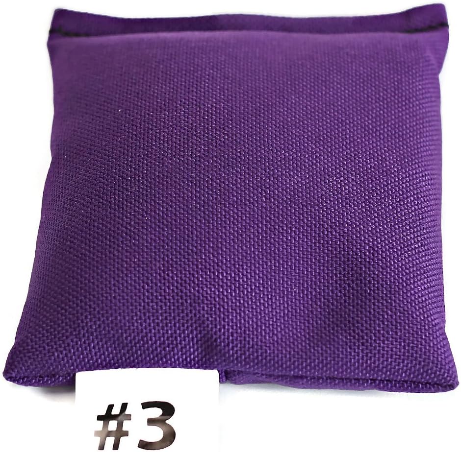 DIPNDIVE LSW03-PR HD Cordura Pouch Weights - 3 pounds - Soft Weight - Purple
