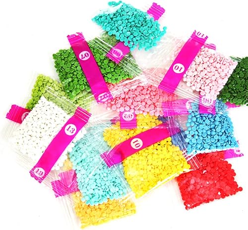 Miniatura 4 de Alloyseed Kits de pintura de diamante del zodiaco 5D para adultos, bricolaje completo pintura del zodiaco chino con diamantes redondos, manualidades