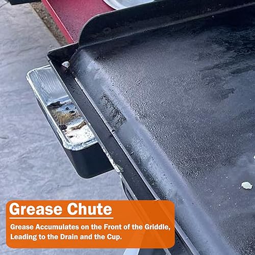 Vista 7 de Plancha profesional para freír Camp Chef de 3 quemadores, pieza de repuesto de placa superior plana para Camp Chef Tundra, Expedition 3X Combo