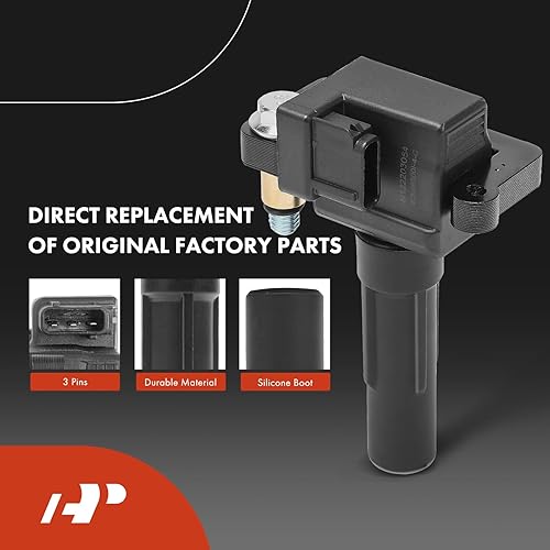 Miniatura 4 de A-Premium Juego de 4 bobinas de encendido y bujías de iridio compatibles con Subaru Forester 2011-2013, Impreza 2011-2014, Legacy 2010-2012, WRX