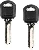 Vista 1 de 2 llaves de repuesto KeylessOption para automóvil 1997 1998 1999 2000 2001 2002 2003 2004 2005 2006 2007 2008 Buick Chevrolet Chevy Oldsmobile