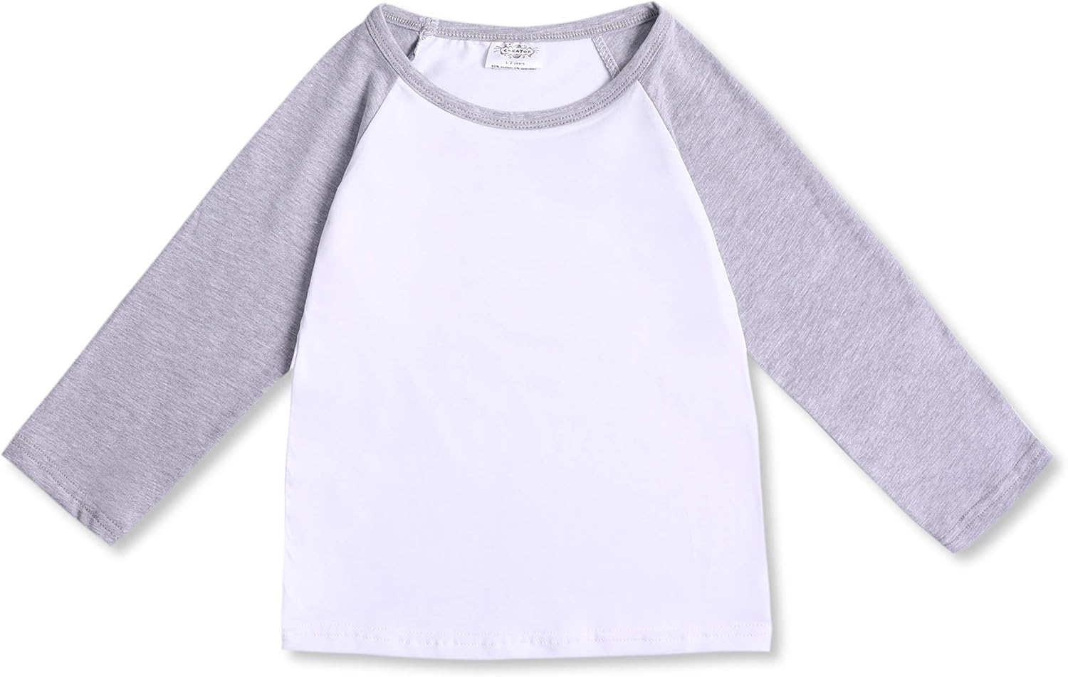 CREATOR Toddler Baby Girls Boys Long Sleeve Shirts Raglan Shirt Baseball Tee Cotton T-Shirts