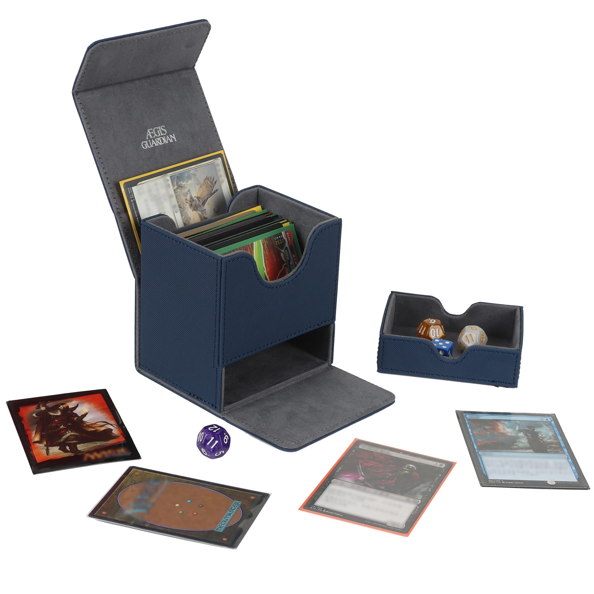 Amazon.co.jp: AEGIS GUARDIAN カードデッキボックス サイコロトレイ