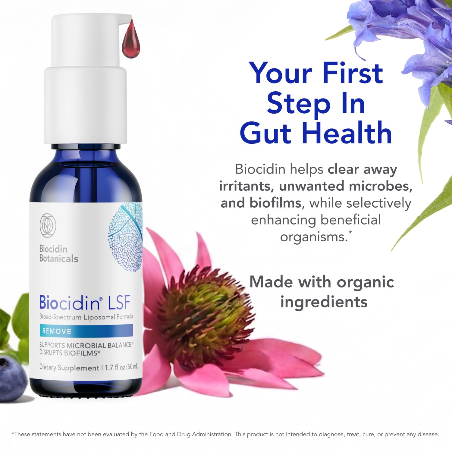 Biocidin Broad-Spectrum Liposomal Formula for Microbiome Balance, 1.7 Fl Oz — Amazon image 3