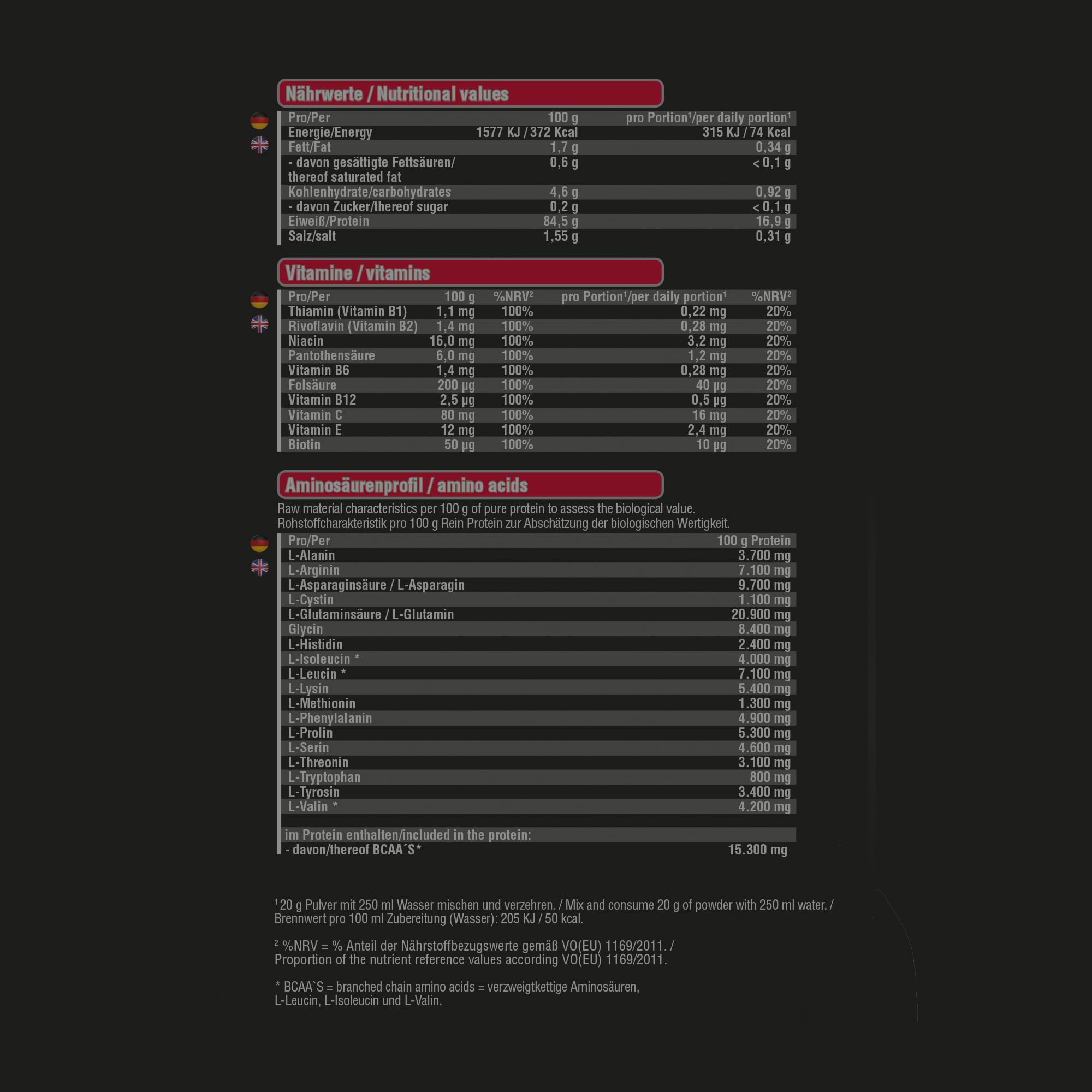 BWG Protein Master F90, Eiweißshake mit BCAA`S und Glutamin, Muskelaufbauphase, Deluxe Proteinshake Strawberry, Dose mit Dosierlöffel, Muscle Line, 1er Pack (1 x 3000g)