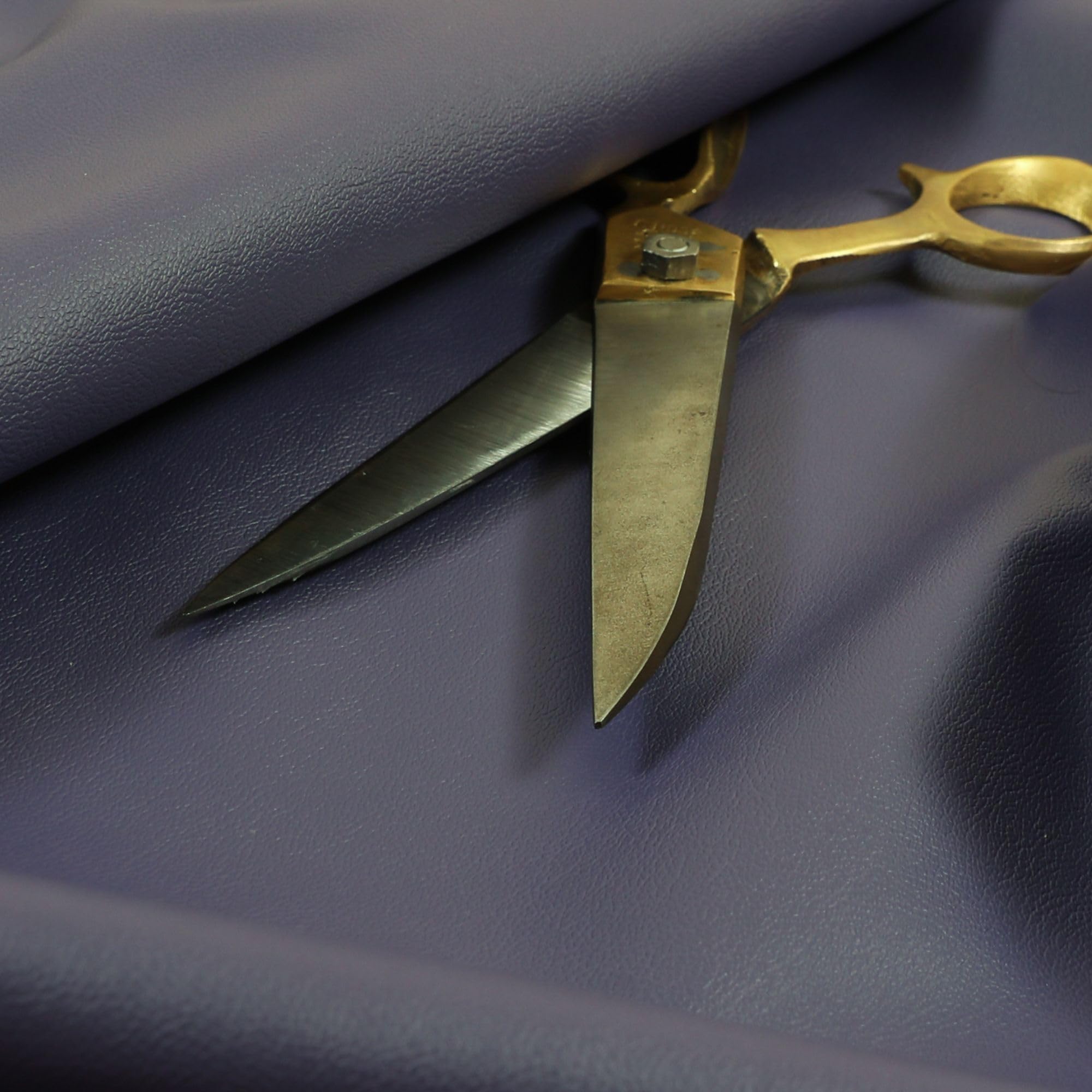 Redbrick Mill Fabrics Flame Retardant Light Weight Durable Vinyl Purple Faux Leather Upholstery Furnishing Fabric (Per Metre)