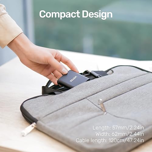 Miniatura 7 de Unitek - Lector de tarjetas de aluminio 3 ranuras lectura simultánea 12 m  Negro  USB-A S