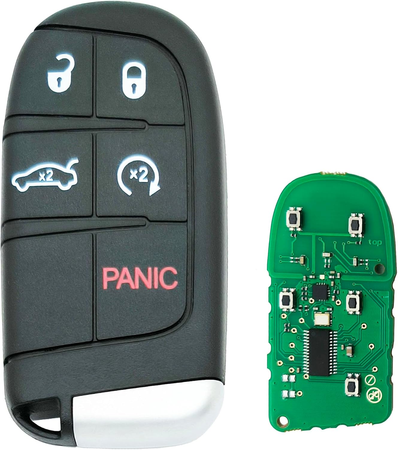 Replacement Key Fob fit for Dodge Charger Challenger Dart Journey Chrysler 300 Keyless Entry Key Fob M3N-40821302