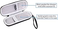 Vista 2 de LTGEM EVA Estuche de transporte duro para Zoom H1n/Zoom H1essential/H1 Handy Portable Digital Recorder