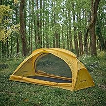 Camping Tent 1 to 2 Person, Backpacking Tent Waterproof & Windproof, Ultralight Instant Tent for Camping, Hiking, Outdoor,Lightweight for Adults Kids Scouts Easy Setup