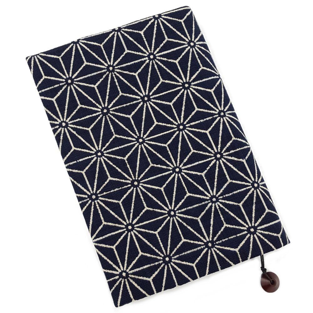 働く人 文庫本サイズ ブックカバー ハンドメイド ブックカバー】長さ調節ができる文庫本カバー【ハンドメイド