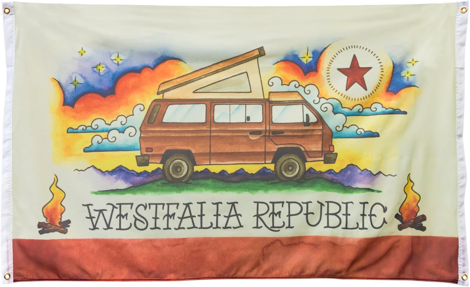 GoWesty Westfalia Republic Decorative Flag / Banner