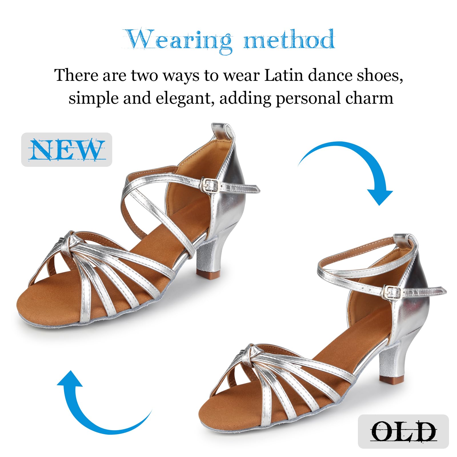 Padgene Scarpe Jazz Donna Scarpe da Ginnastica Lacci Cuscino Traspirante Signore Suole Divise Scarpe da Danza a Camminare Sportive