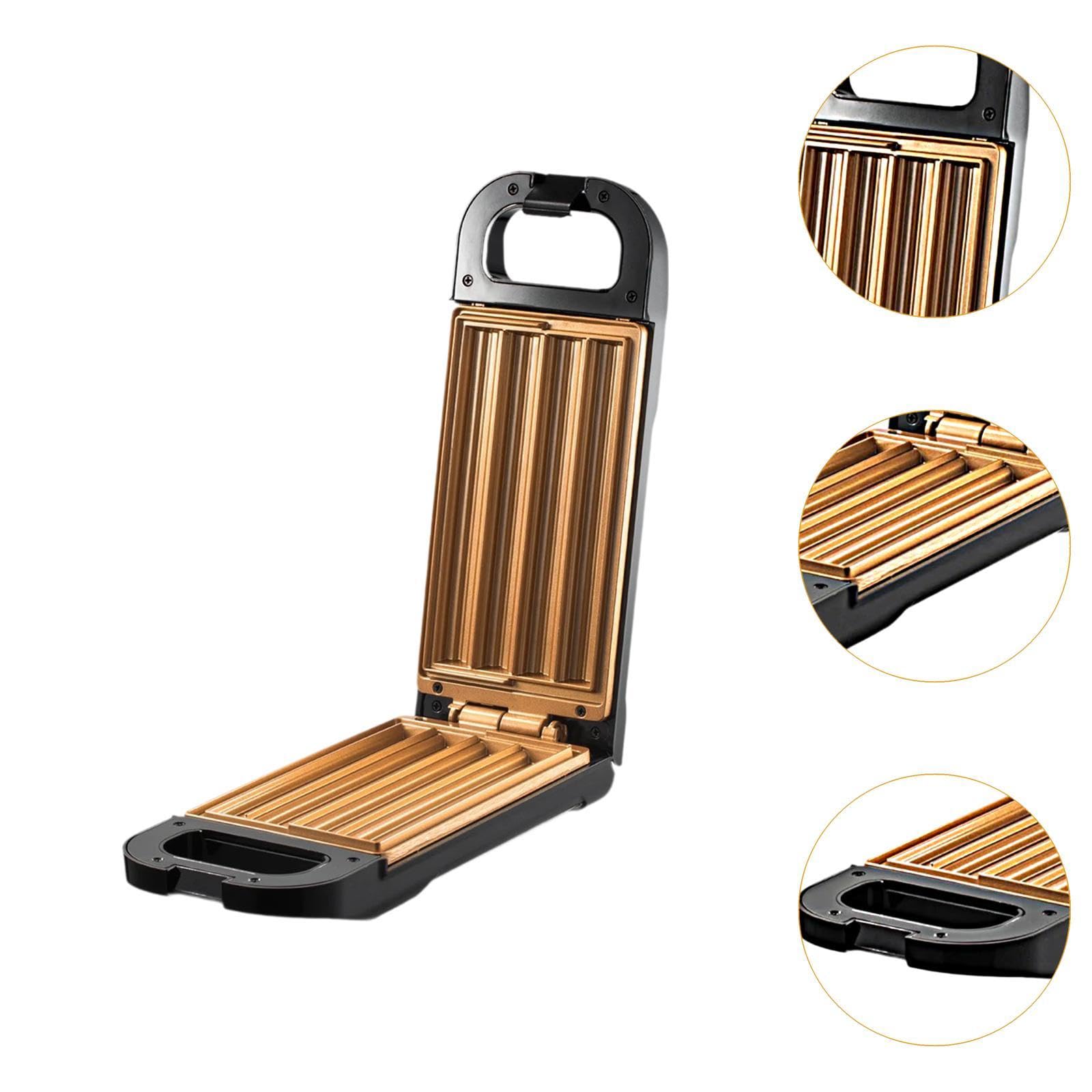 Churro Maker Elektrisch Churros Waffeleisen Empanada Maschine Edelstahl Antihaft für Küche Geschenk Fiesta Party Familienanlässe Restaurant Backen 13c