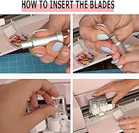 Vista 6 de THANMAO 40 piezas de cuchillas de repuesto estándar compatibles con Explore Air 2Air 3Explore 4MakerMaker 3Maker 4 máquinas de corte