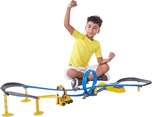 Miniatura 5 de Metal Machines Juego de pista de destrucción de construcción con mini coches de carreras de ZURU Cars Play Set compatible con otras marcas