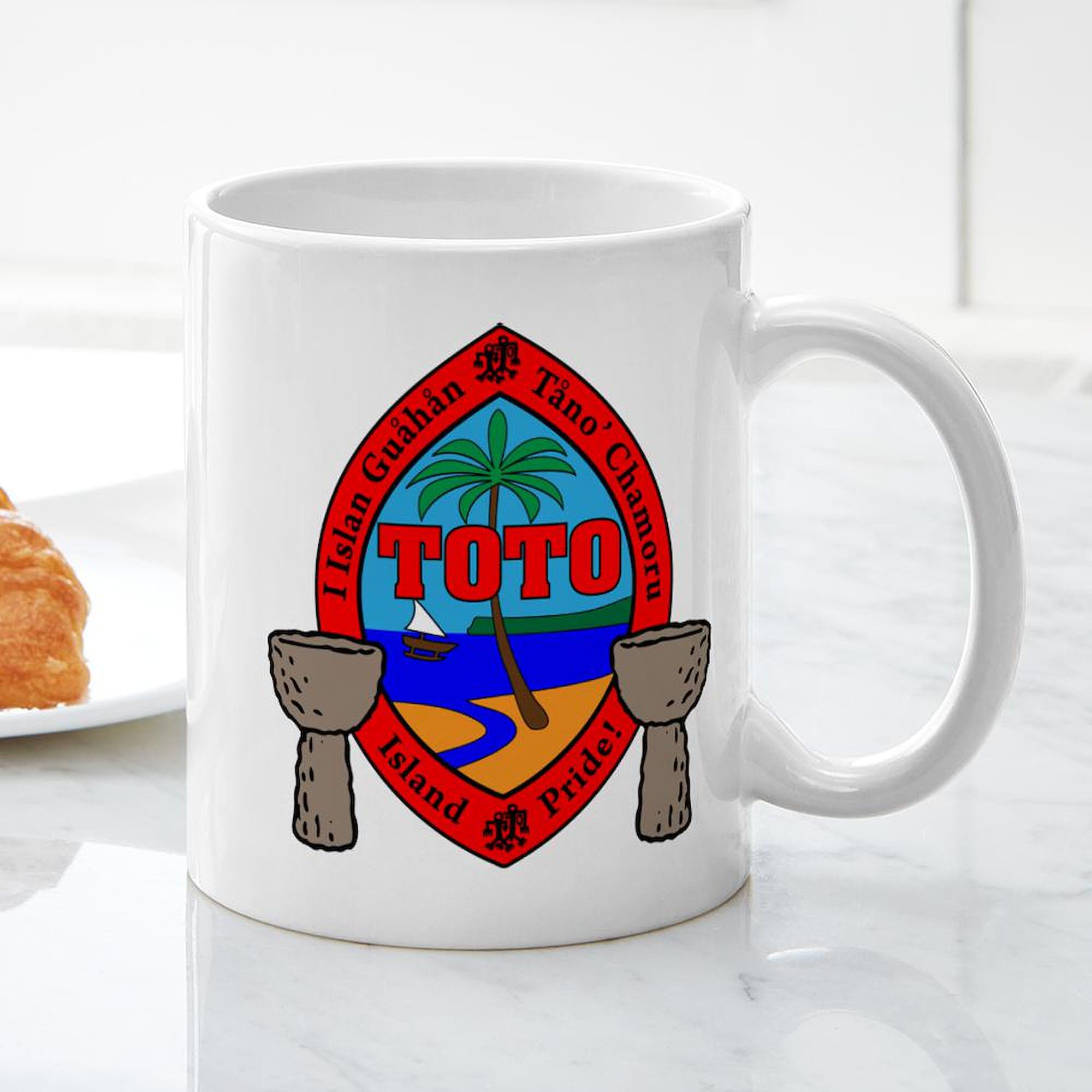 グアムのコップ Amazon.co.jp: CafePress – グアムSeal – Uniqueコーヒーマグカップ