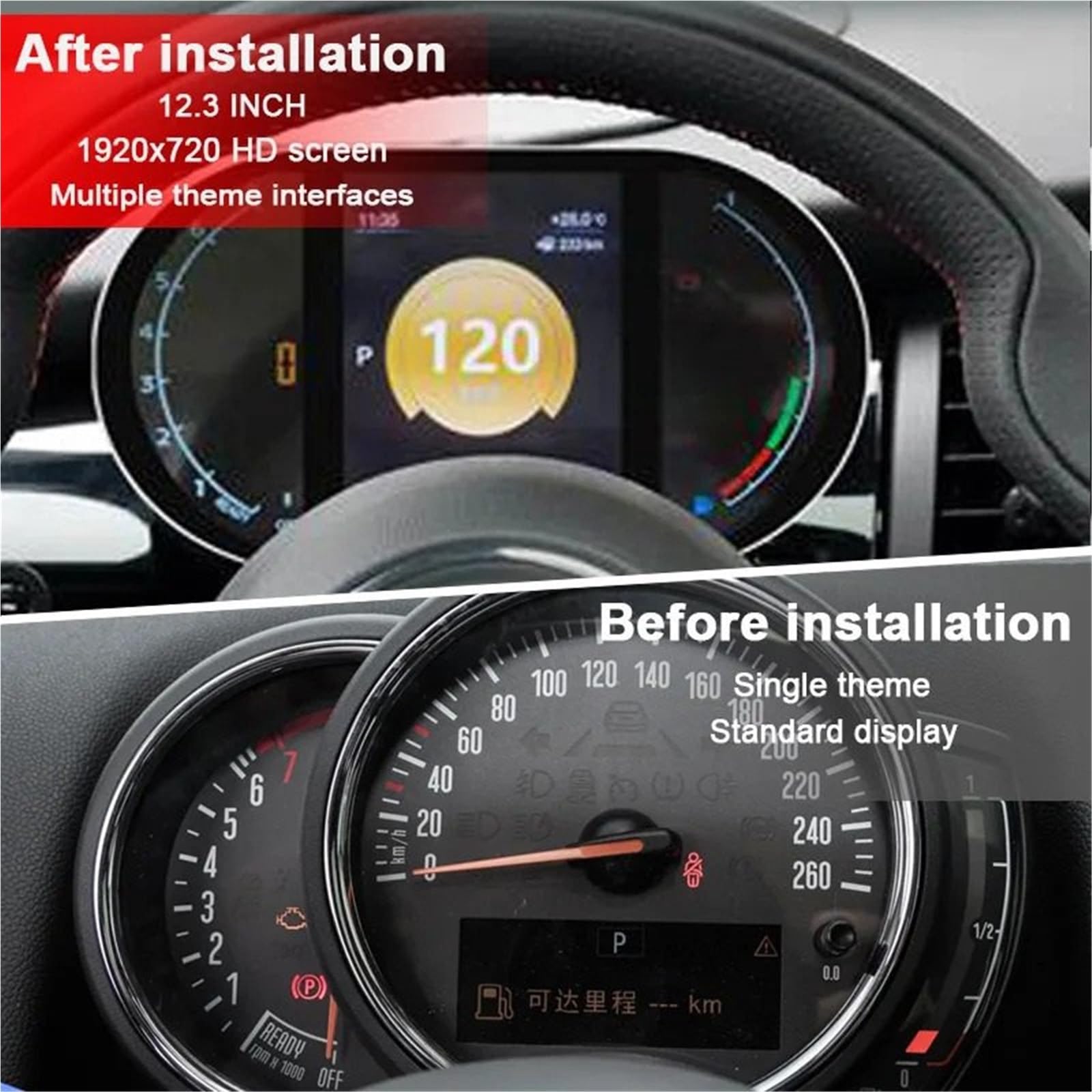 Pantalla para Coche para BMW Serie F F54 F55 F56