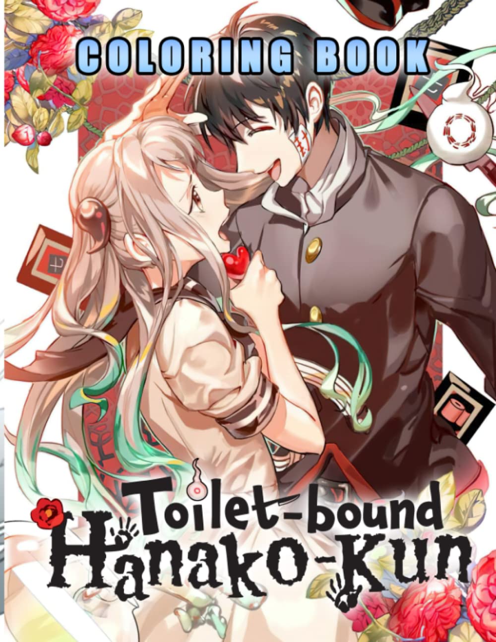 Toilet Coloring Book: The Unofficial A Colouring Bound Premium Edition Hanako Kun Amazing Books For Women And Men Adults & Teens