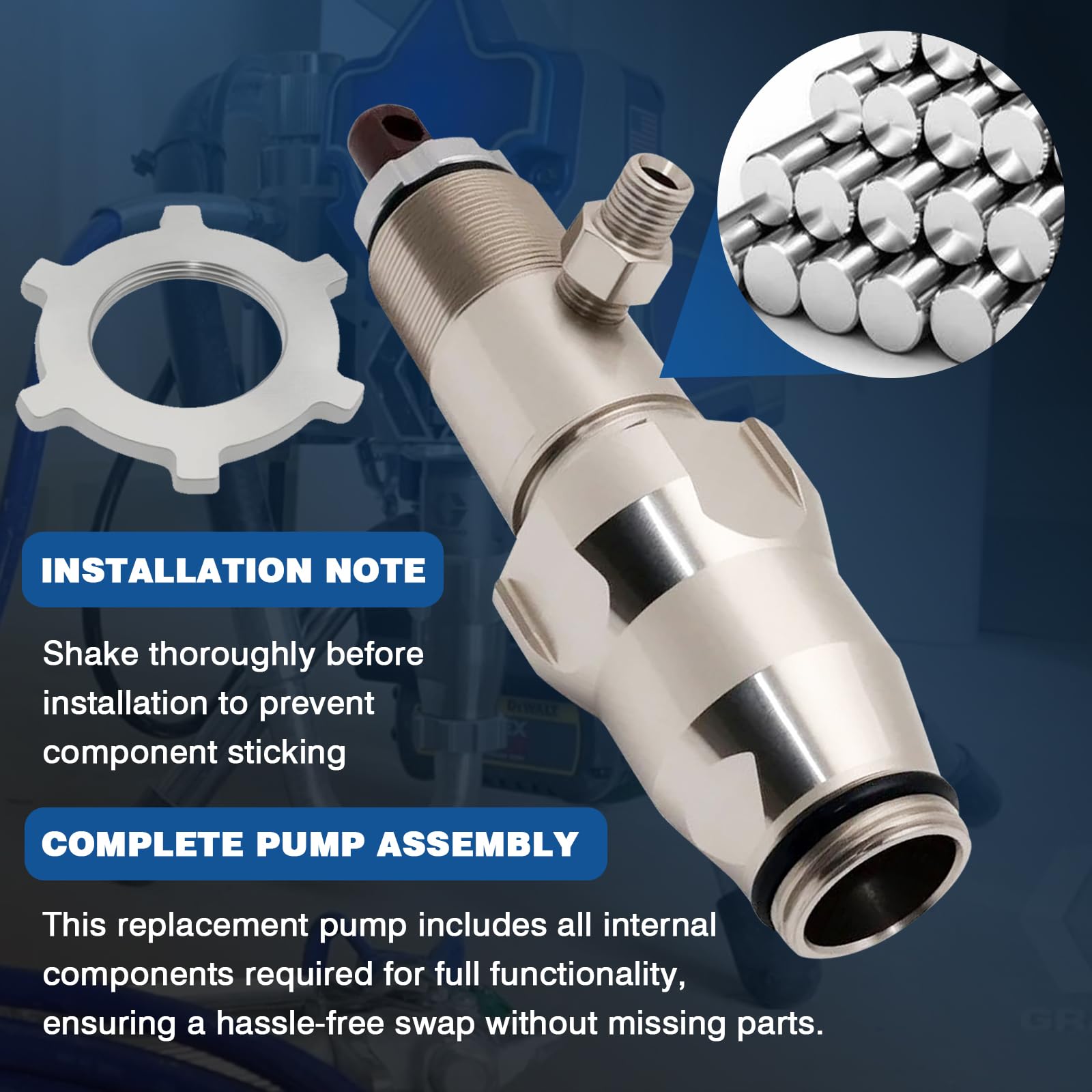 Pompe sans air compatible Gr-aco Ultra Max II 390 395 490 495 595 LineLazer 3400