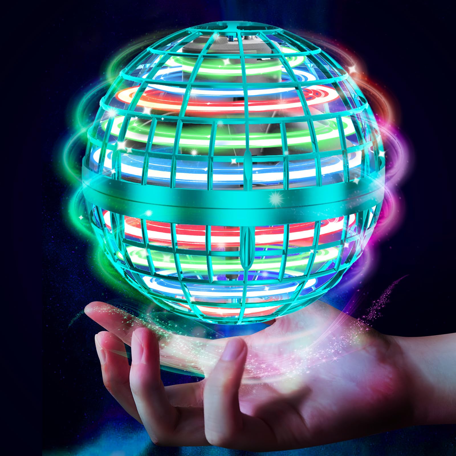 Amazon | Tikduckフライングボール ジャイロ飛行ライトボール おもちゃ