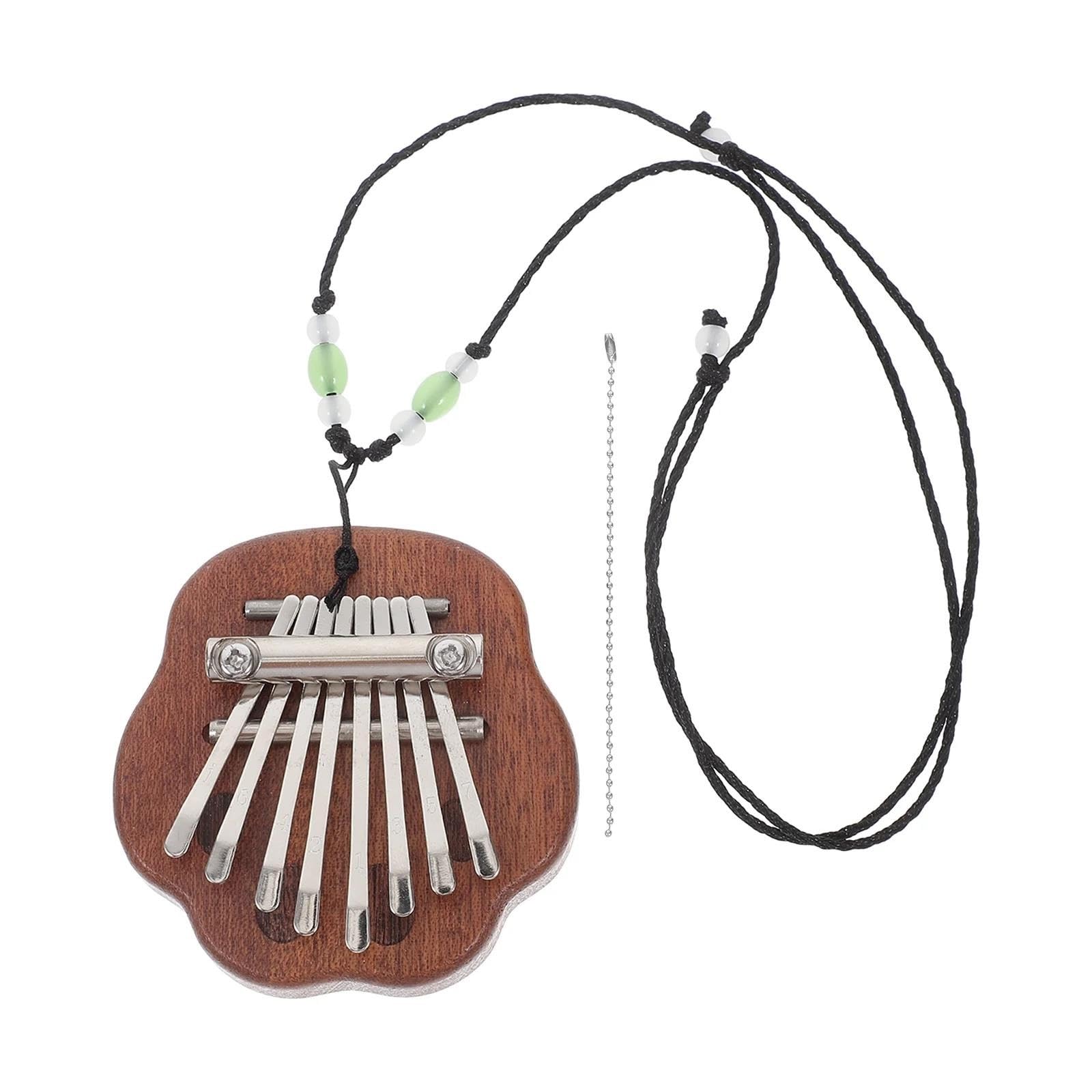 Kalimba Pianoforte A Pollice A 8 Note Mini Kalimba Strumento Portatile Per Principianti(A)