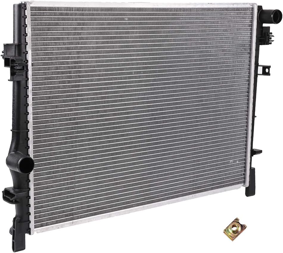 CU13084 Complete Aluminum Radiator Fit for 2009 2010 2011 2012 2013 2014 2015 for Dodge Journey 2.4L 2009-2010 for Dodge for Journey 3.5L 2011-2019 for Dodge for Journey 3.6L Replacement 13084