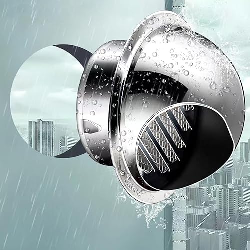 Tapa redonda de ventilación de aire, campana extractora, tapa de lluvia de chimenea, cubierta protectora de lluvia de tubo, tapa protectora de