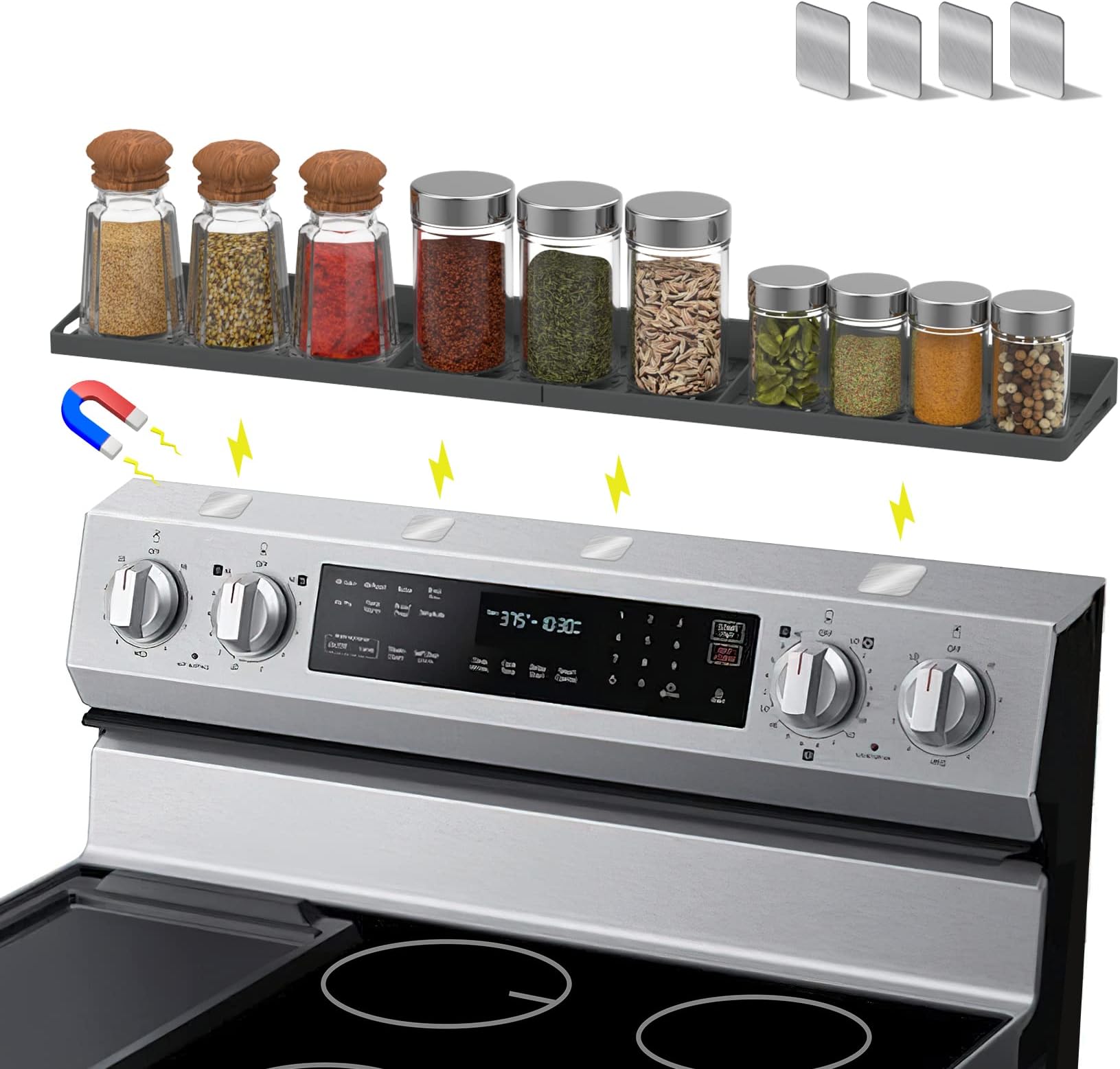 Amazon.com: iDOMi Silicone Stove Top Shelf 30